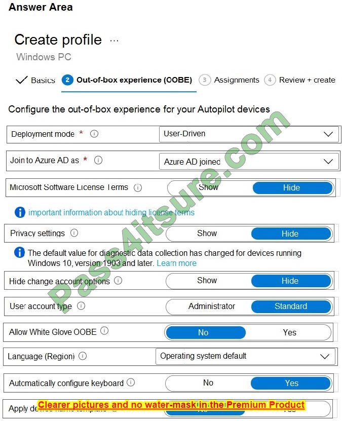 md-101 test questions 13